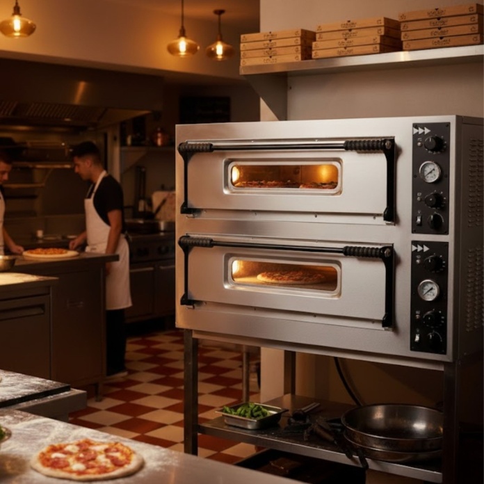 Włoski piec do pizzy Prismafood Hendi w użyciu | Gastroprofit.pl